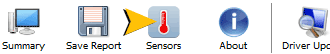 Screenshot anwählen von Sensoren